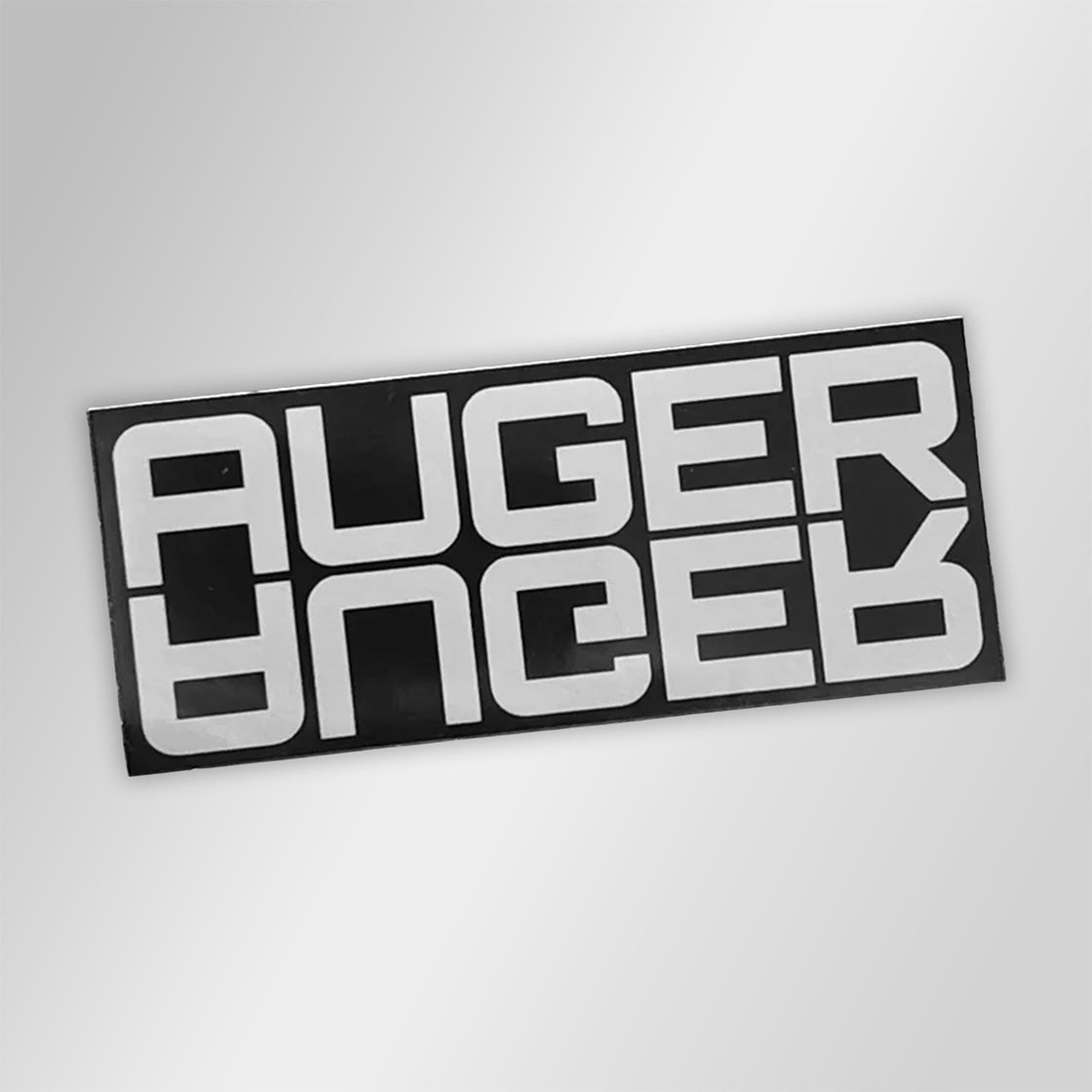 Metallic Auger Sticker (3-pack)
