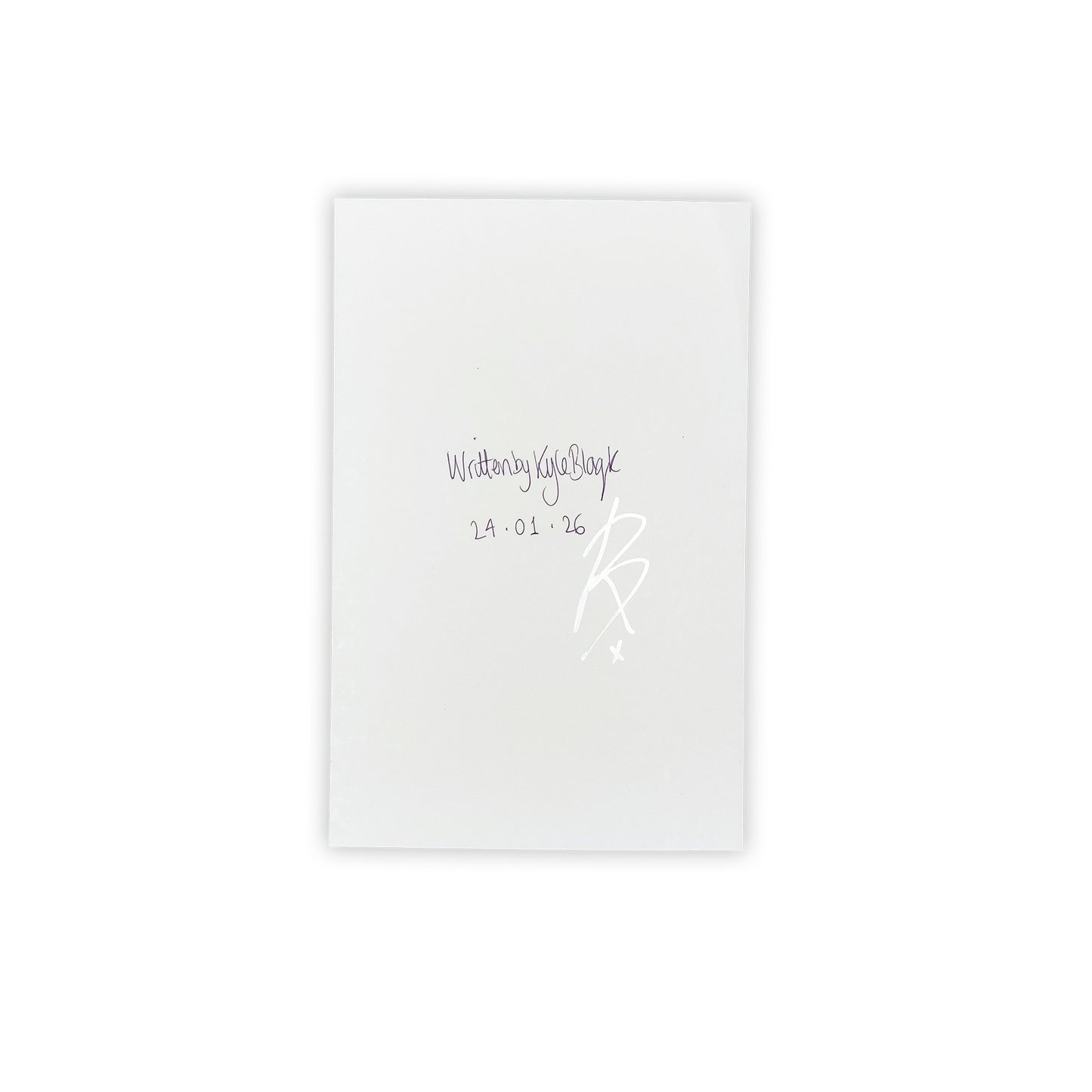 My Guardian (Handwritten Lyrics)