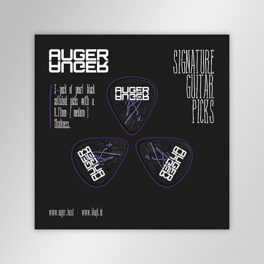 Auger Signature Guitar Picks (3-pack)
